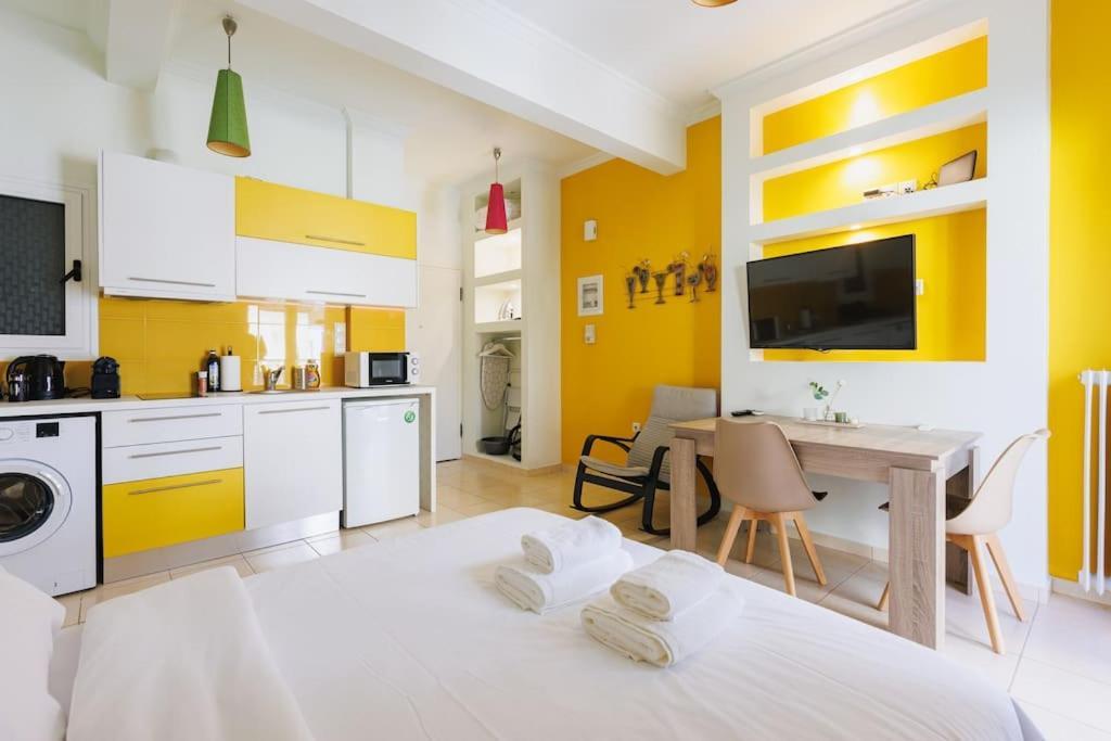 Relaxing Studio In Athens City Center Zewnętrze zdjęcie